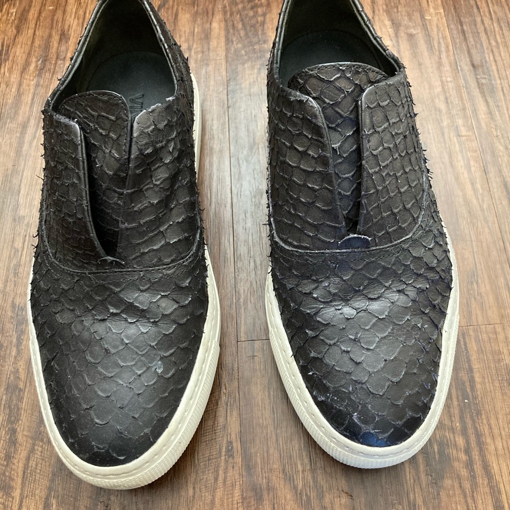 Vince Nelson Slip-On Sneaker Optic Black Sz 7